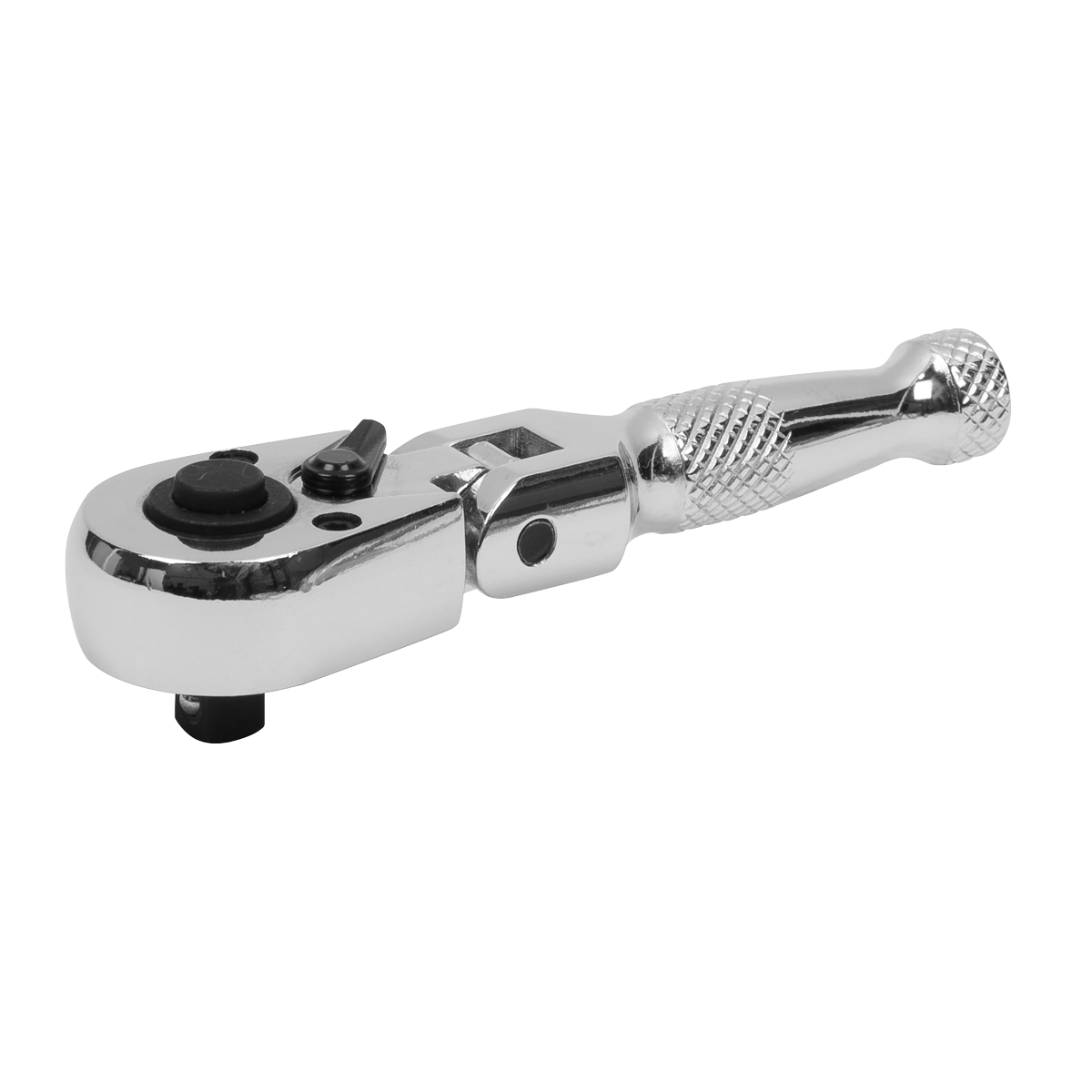 Stubby Flexi-Head Ratchet Wrench 1/4"Sq Drive AK660SF