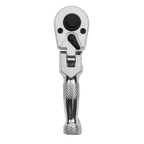 Stubby Flexi-Head Ratchet Wrench 1/4"Sq Drive AK660SF