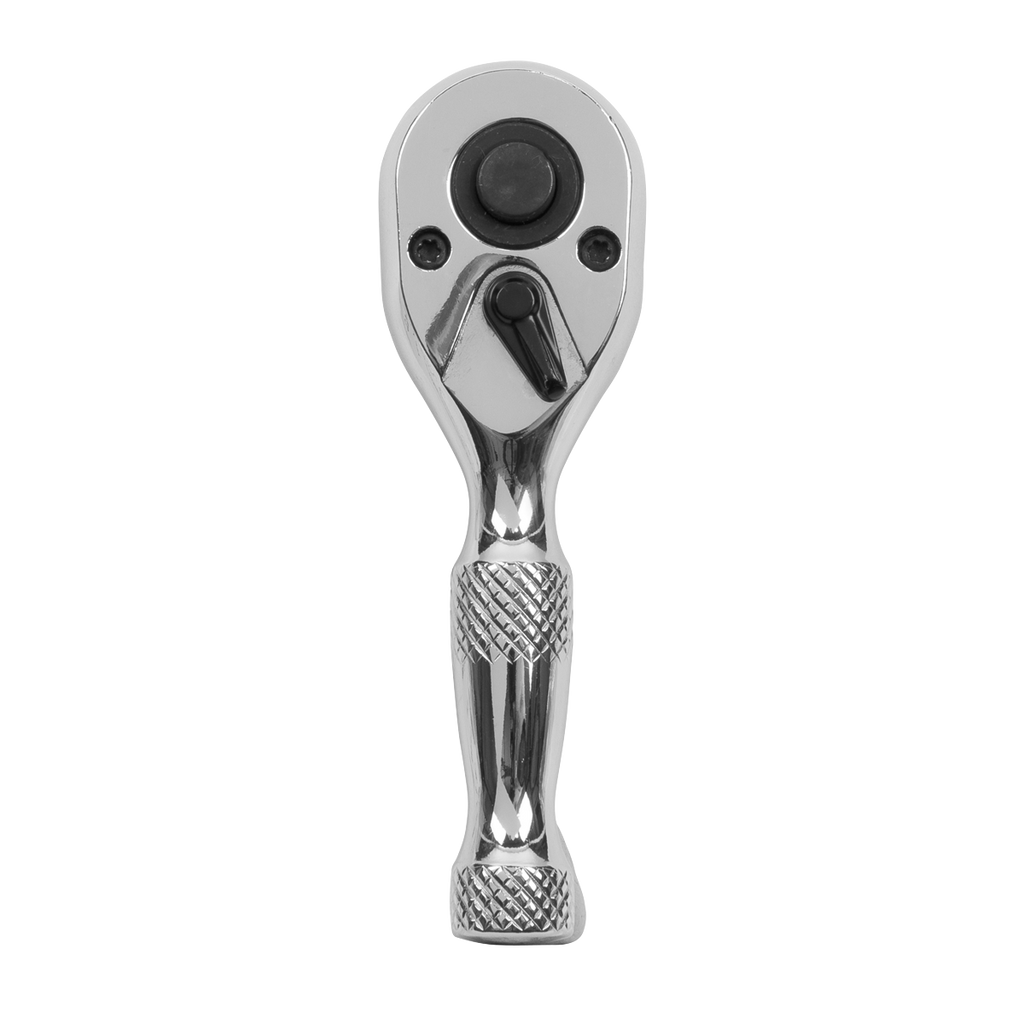 Stubby Pear-Head Ratchet Wrench with Flip Reverse 1/4"Sq Drive AK660S