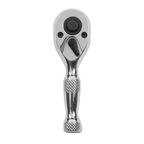Stubby Pear-Head Ratchet Wrench with Flip Reverse 1/4"Sq Drive AK660S