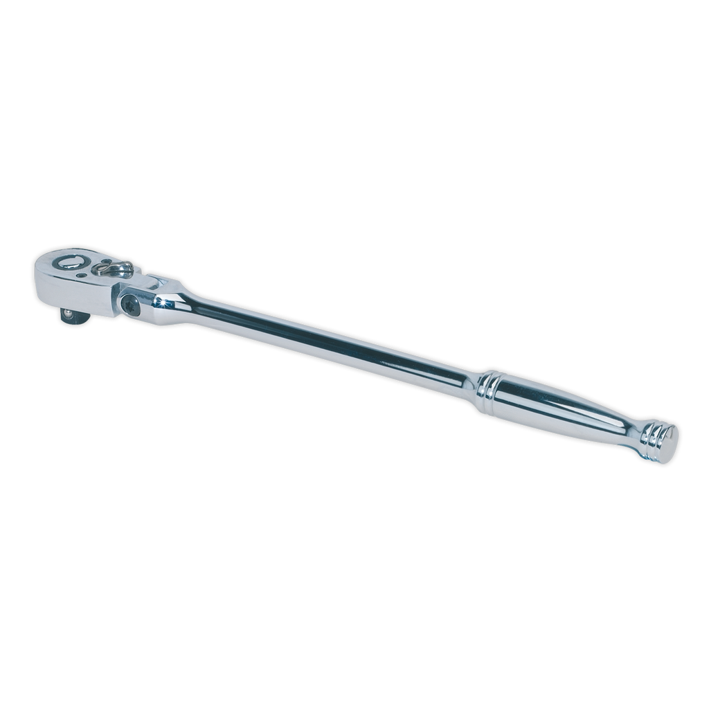 Pear-Head Ratchet Wrench with Flexi-Head & Flip Reverse 3/8"Sq Drive 300mm AK661F