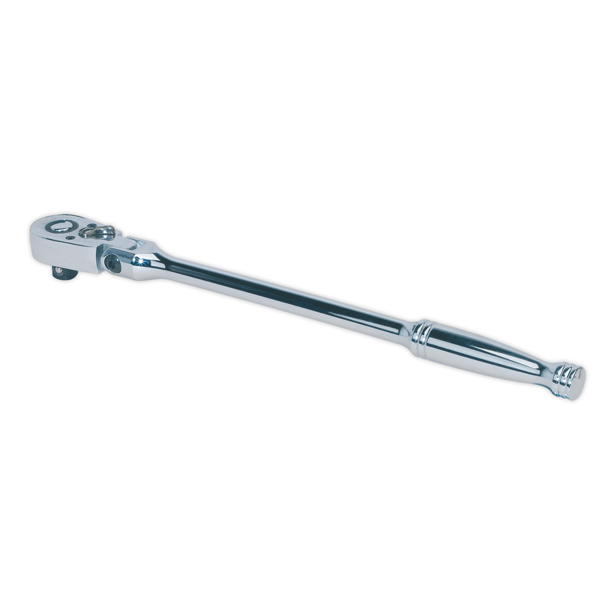 Pear-Head Ratchet Wrench with Flexi-Head & Flip Reverse 3/8"Sq Drive 300mm AK661F
