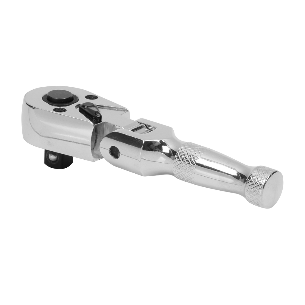 Stubby Flexi-Head Ratchet Wrench 3/8"Sq Drive AK661SF
