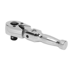 Stubby Flexi-Head Ratchet Wrench 3/8"Sq Drive AK661SF