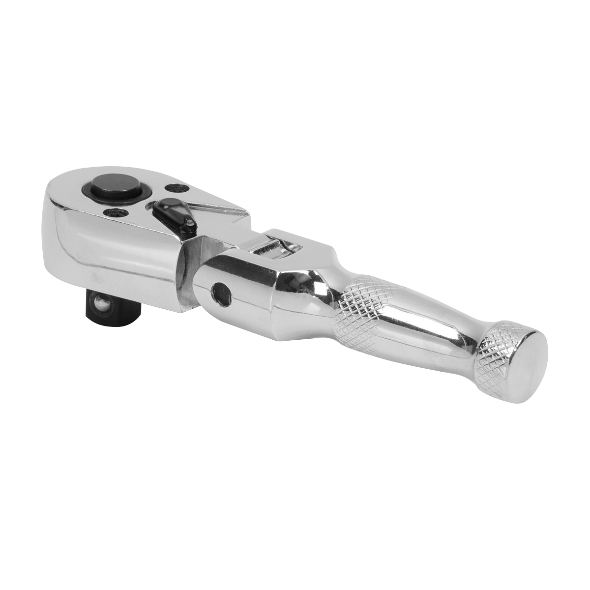 Stubby Flexi-Head Ratchet Wrench 3/8"Sq Drive AK661SF
