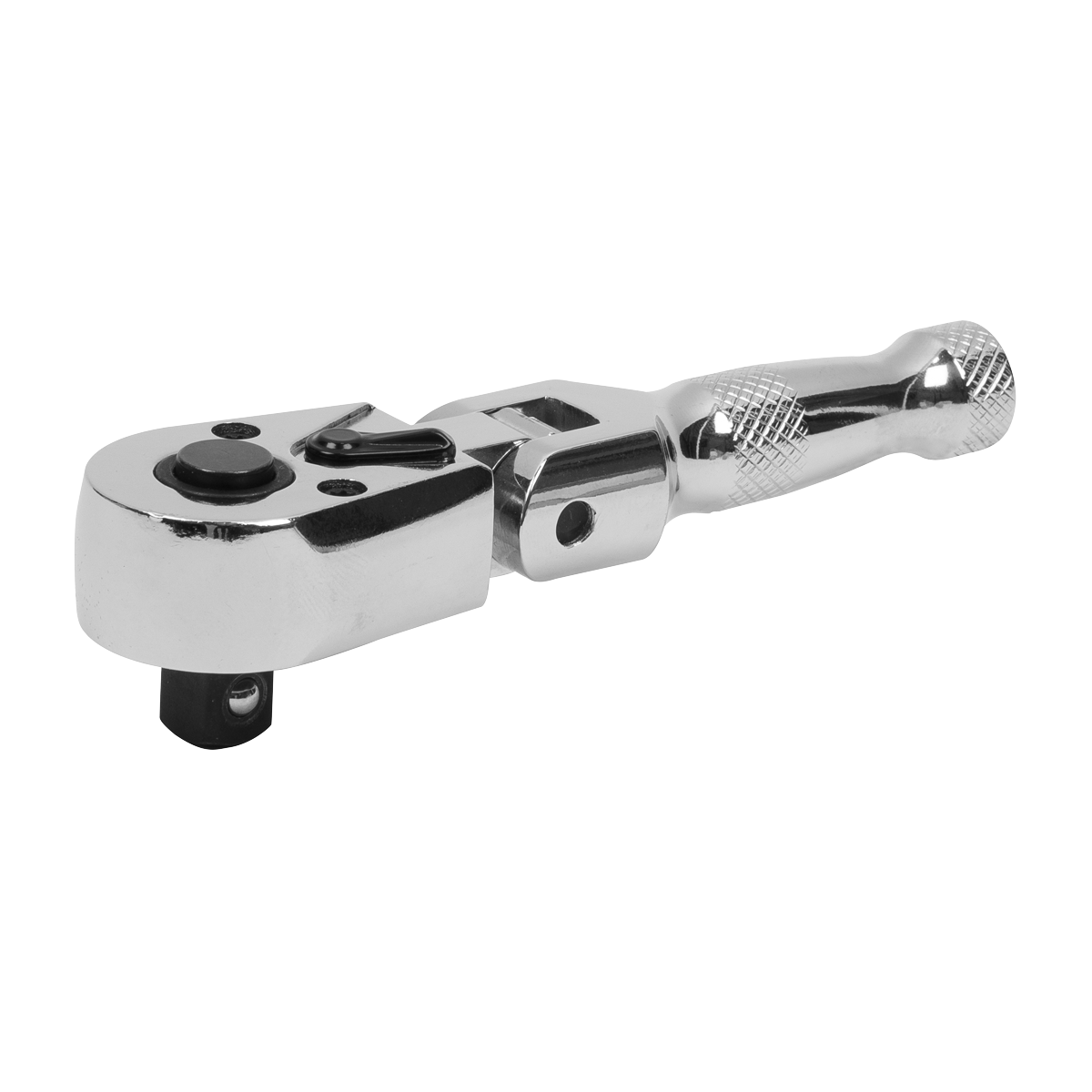 Stubby Flexi-Head Ratchet Wrench 3/8"Sq Drive AK661SF