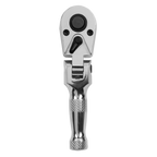 Stubby Flexi-Head Ratchet Wrench 3/8"Sq Drive AK661SF