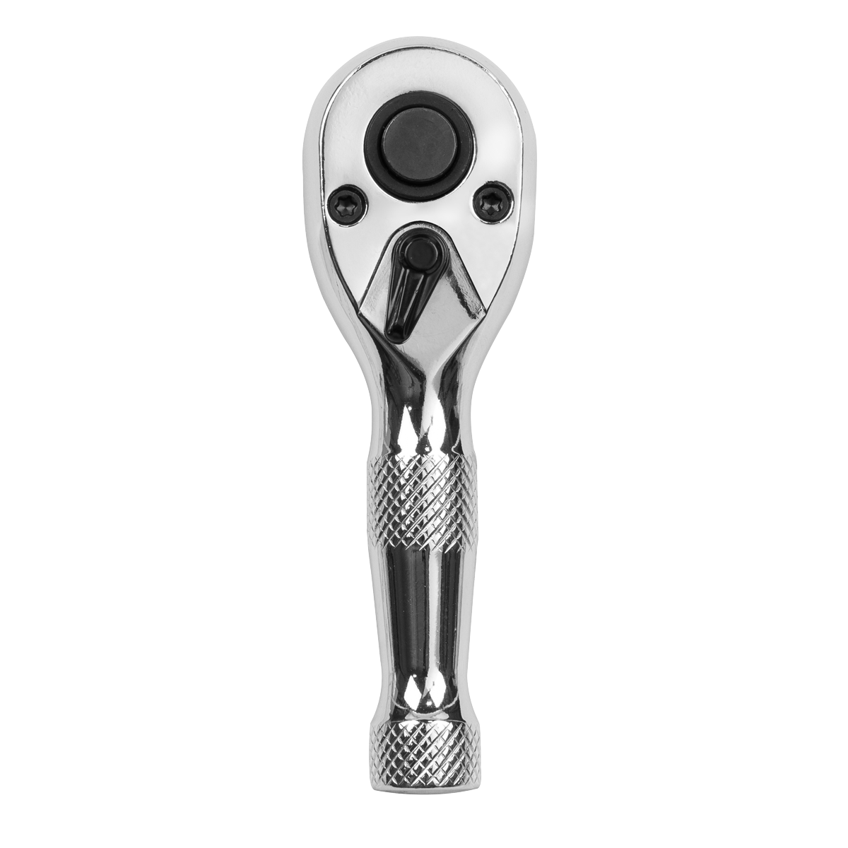 Stubby Pear-Head Ratchet Wrench with Flip Reverse 3/8"Sq Drive AK661S
