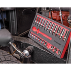 Ratchet Wrench & Socket Set 3/8"Sq Drive 25pc AK66722