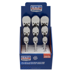 Pear-Head Ratchet Wrenches with Flip Reverse 1/4", 3/8" & 1/2"Sq Drive - Display Box of 9 AK6672DB