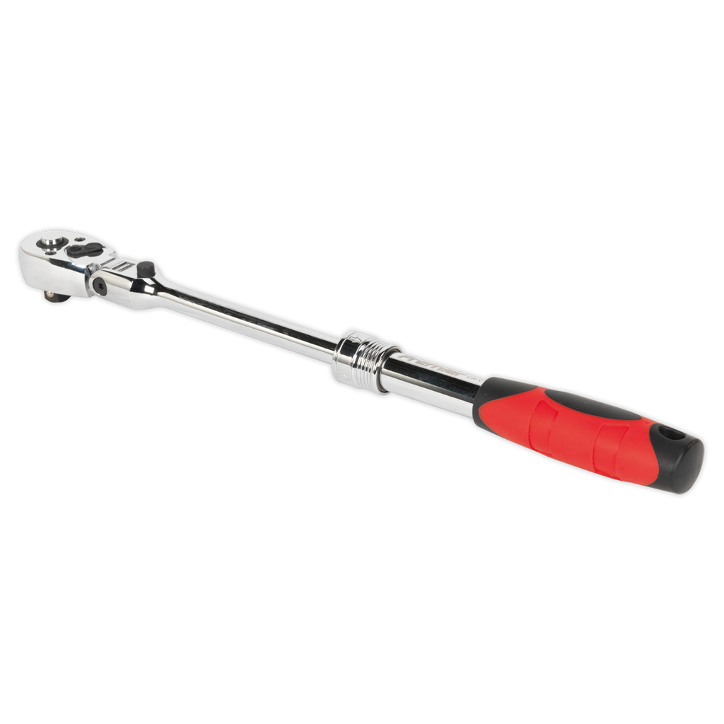 Locking Flexi-Head Extendable Ratchet Wrench 3/8"Sq Drive AK6681