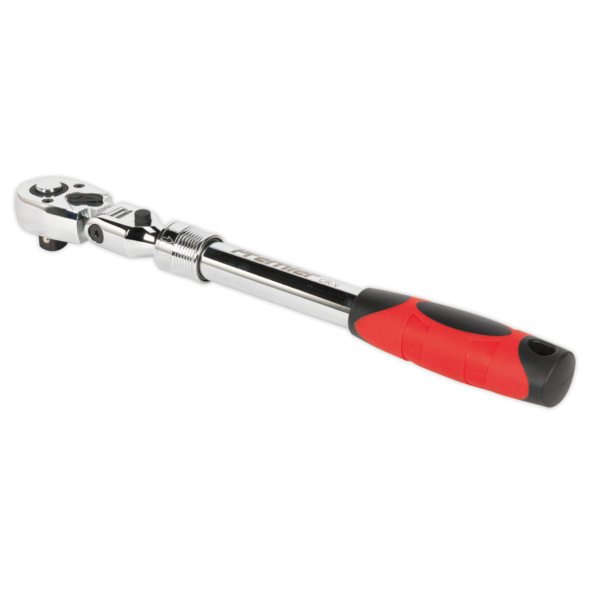 Locking Flexi-Head Extendable Ratchet Wrench 1/2"Sq Drive AK6682