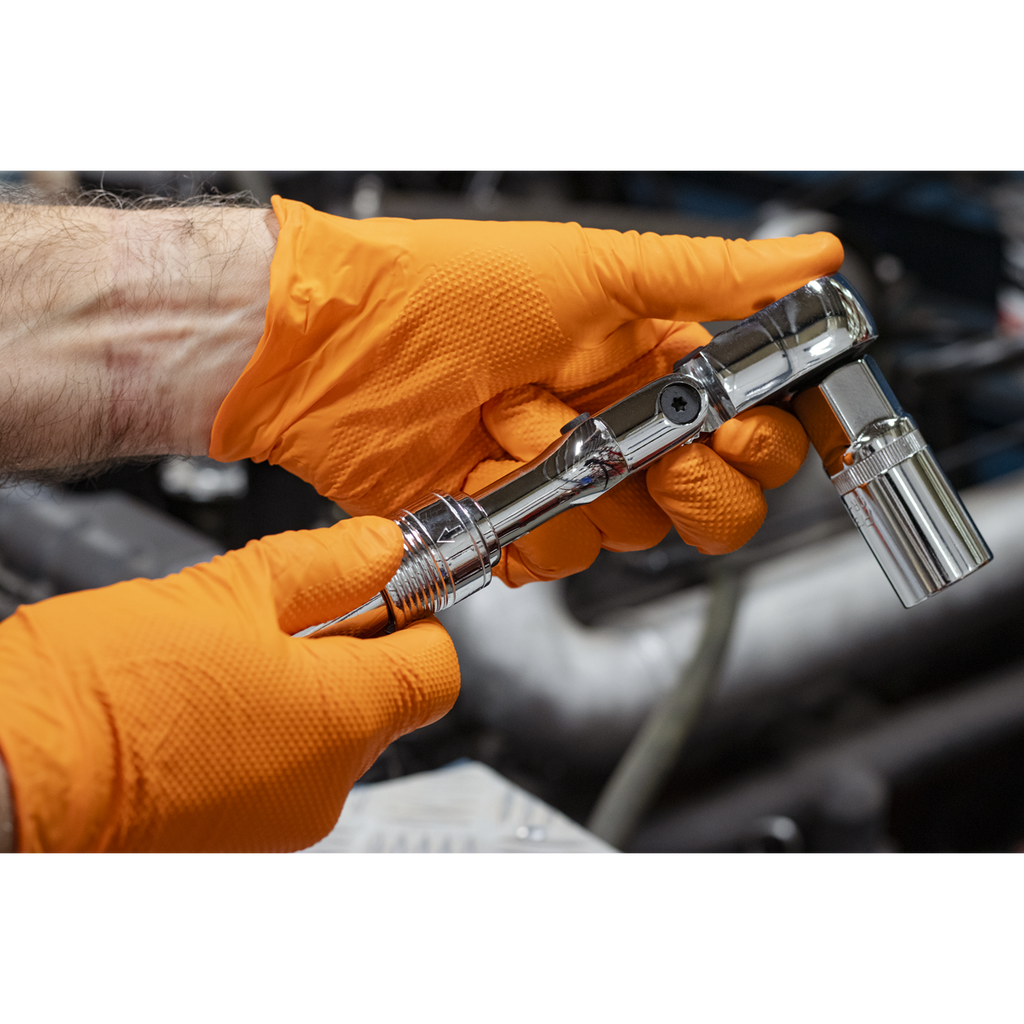 Locking Flexi-Head Extendable Ratchet Wrench 1/2"Sq Drive AK6682