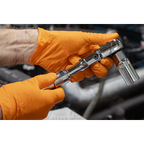 Locking Flexi-Head Extendable Ratchet Wrench 1/2"Sq Drive AK6682