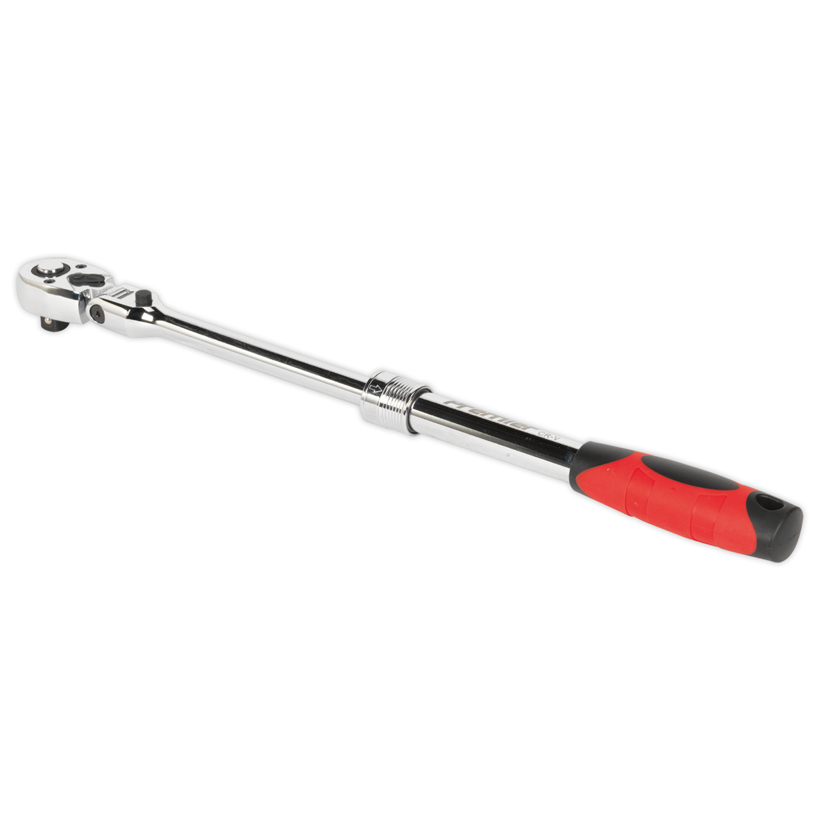 Locking Flexi-Head Extendable Ratchet Wrench 1/2"Sq Drive AK6682
