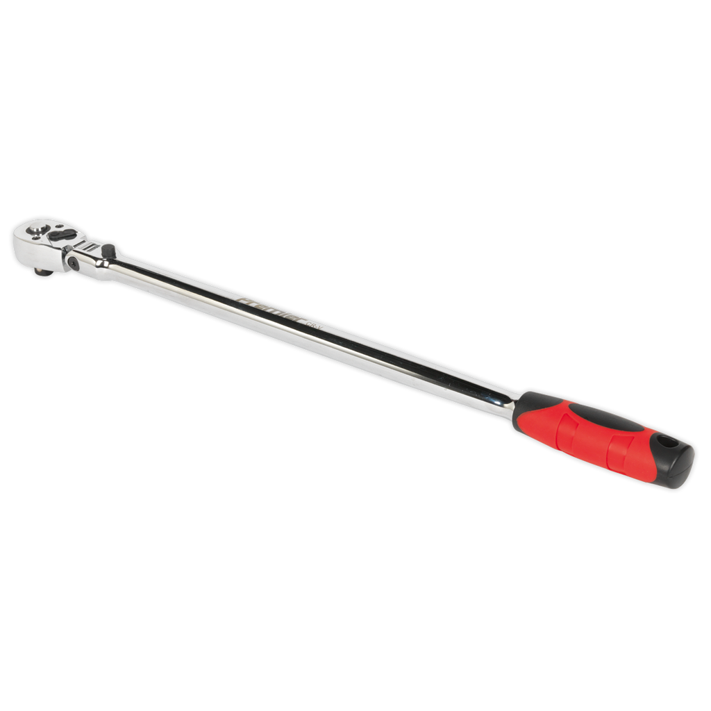 Extra-Long Flexi-Head Ratchet Wrench 3/8"Sq Drive 455mm AK6697
