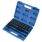 Metric/Imperial Impact Socket Set 3/8" & 1/2"Sq Drive 32pc AK681