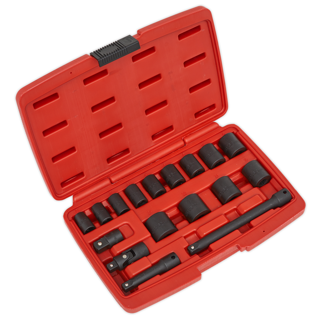 Impact Socket Set 3/8"Sq Drive 17pc AK68217