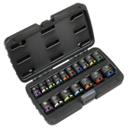 Impact Socket Set 3/8"Sq Drive 17pc AK68218