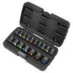 Impact Socket Set 3/8"Sq Drive 17pc AK68218
