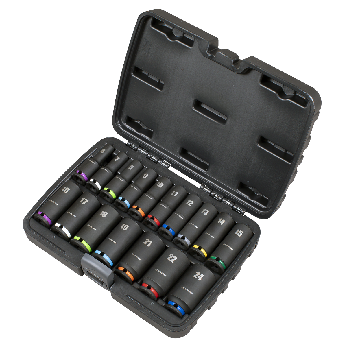 Deep Impact Socket Set 3/8"Sq Drive 17pc AK68219