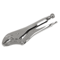 Locking Pliers Curved Jaws 225mm 0-47mm Capacity AK6821