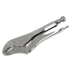 Locking Pliers Curved Jaws 225mm 0-47mm Capacity AK6821