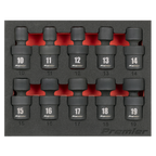 Universal Joint Impact Socket Set 3/8"Sq Drive 10pc AK68220