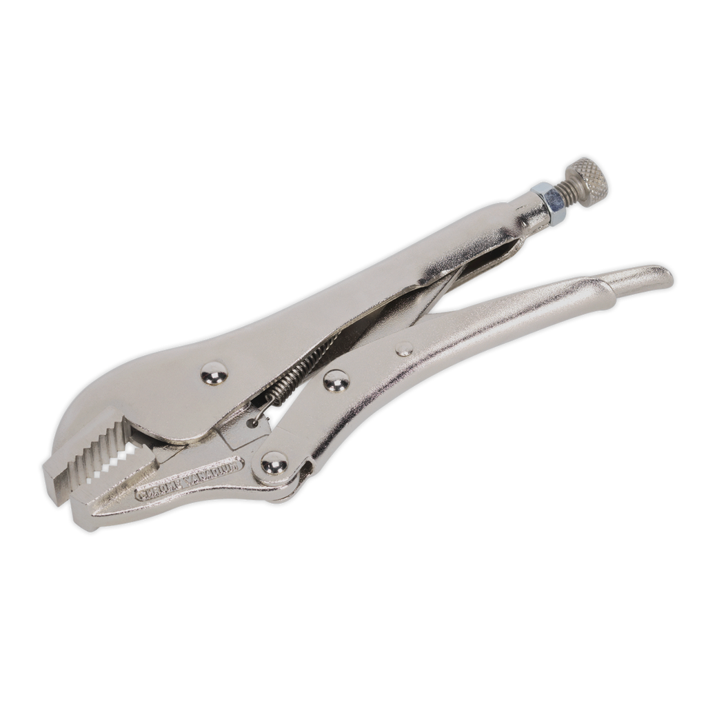 Locking Pliers Straight Jaws 185mm 0-30mm Capacity AK6822