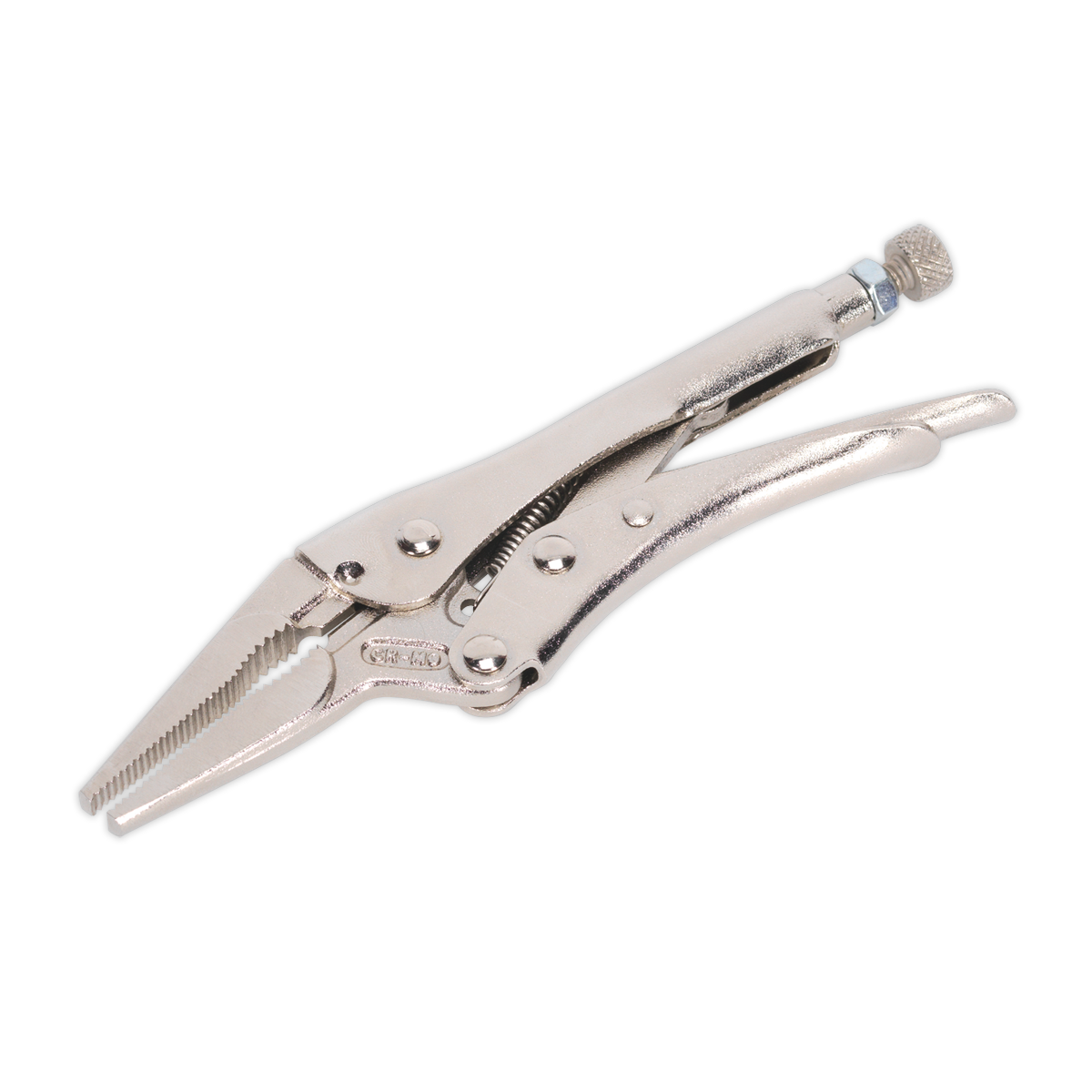 Long Nose Locking Pliers 170mm 0-50mm Capacity AK6824