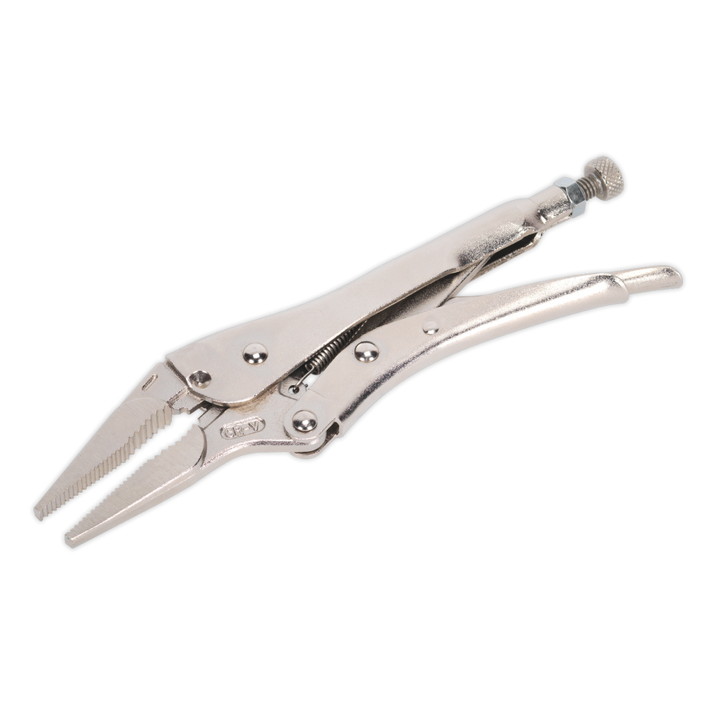 Long Nose Locking Pliers 210mm 0-60mm Capacity AK6825