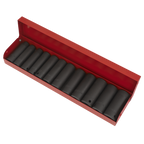 Metric/Imperial Deep Impact Socket Set 3/8"Sq Drive 12pc AK683