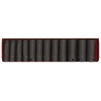 Metric/Imperial Deep Impact Socket Set 3/8"Sq Drive 12pc AK683