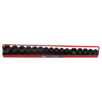 Metric/Imperial Impact Socket Set 1/2"Sq Drive 16pc AK684