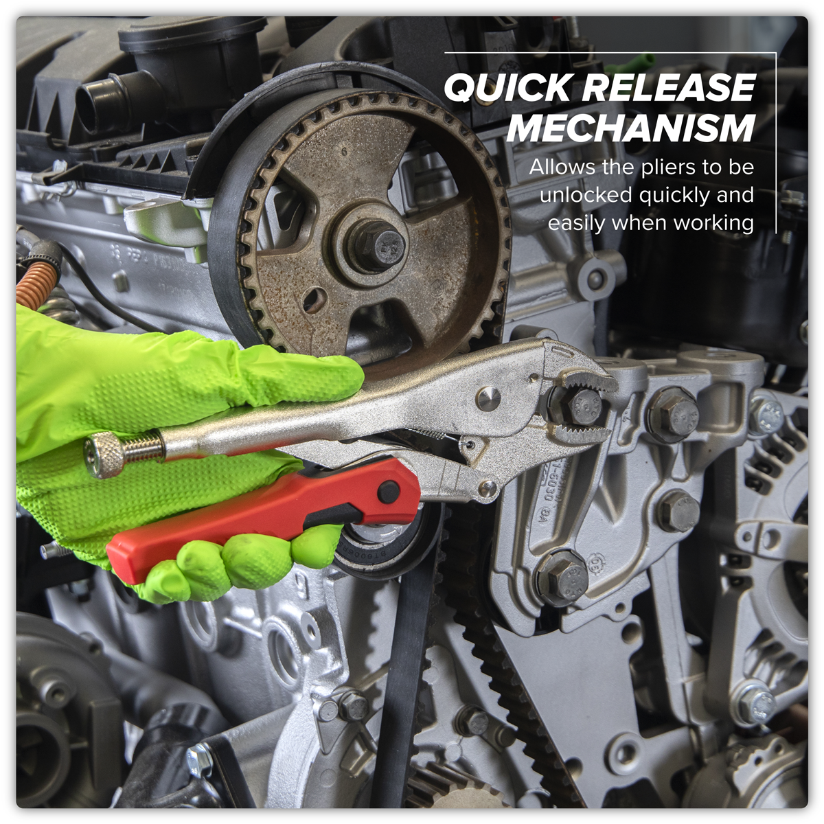 Quick Release Locking Pliers 220mm AK6859