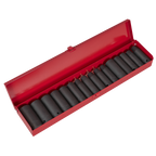 Metric/Imperial Deep Impact Socket Set 1/2"Sq Drive 16pc AK685