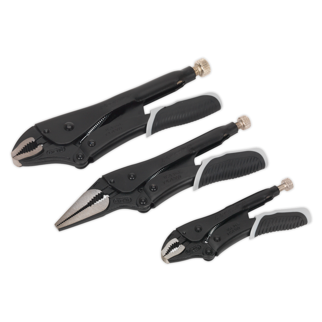 Quick Release Locking Pliers Set 3pc AK6863B