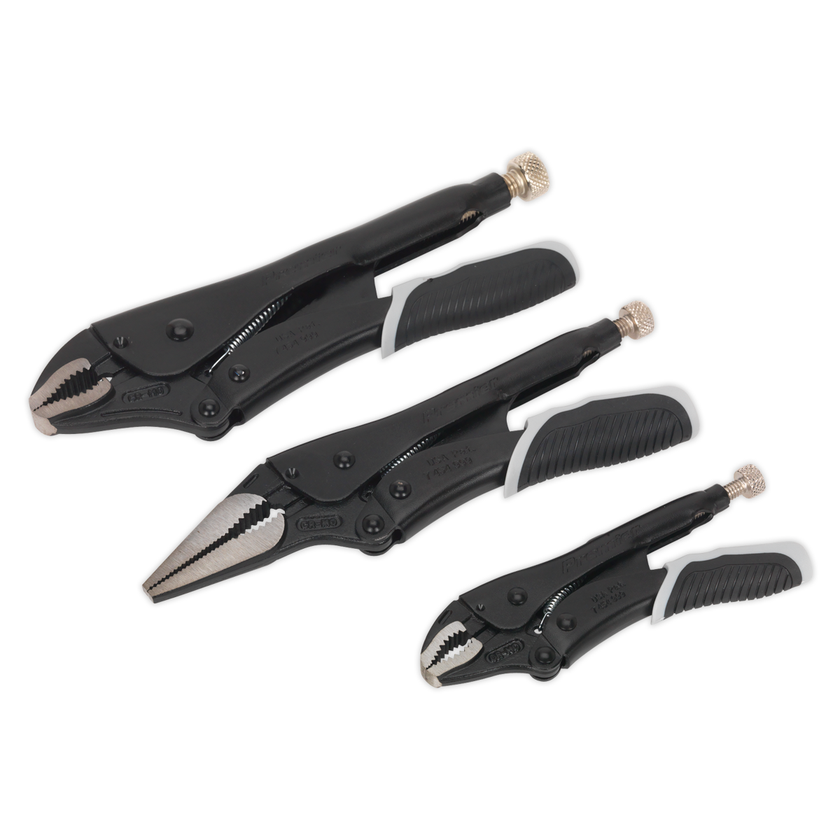 Quick Release Locking Pliers Set 3pc AK6863B
