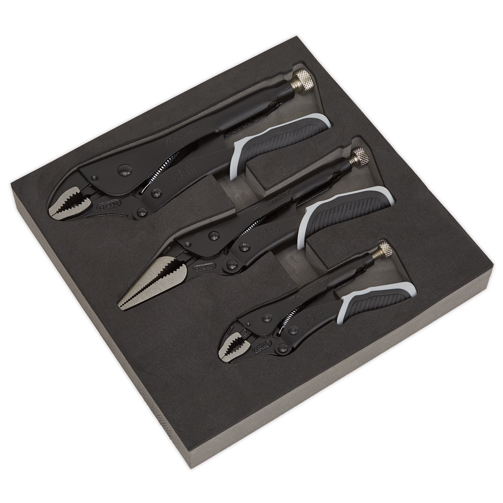 Quick Release Locking Pliers Set 3pc AK6863B