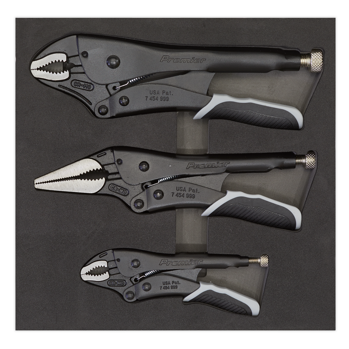 Quick Release Locking Pliers Set 3pc AK6863B
