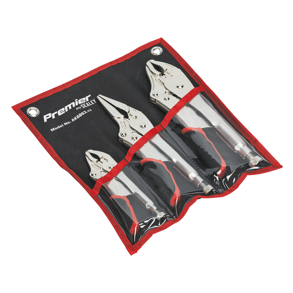 Quick Release Locking Pliers Set 3pc AK6863