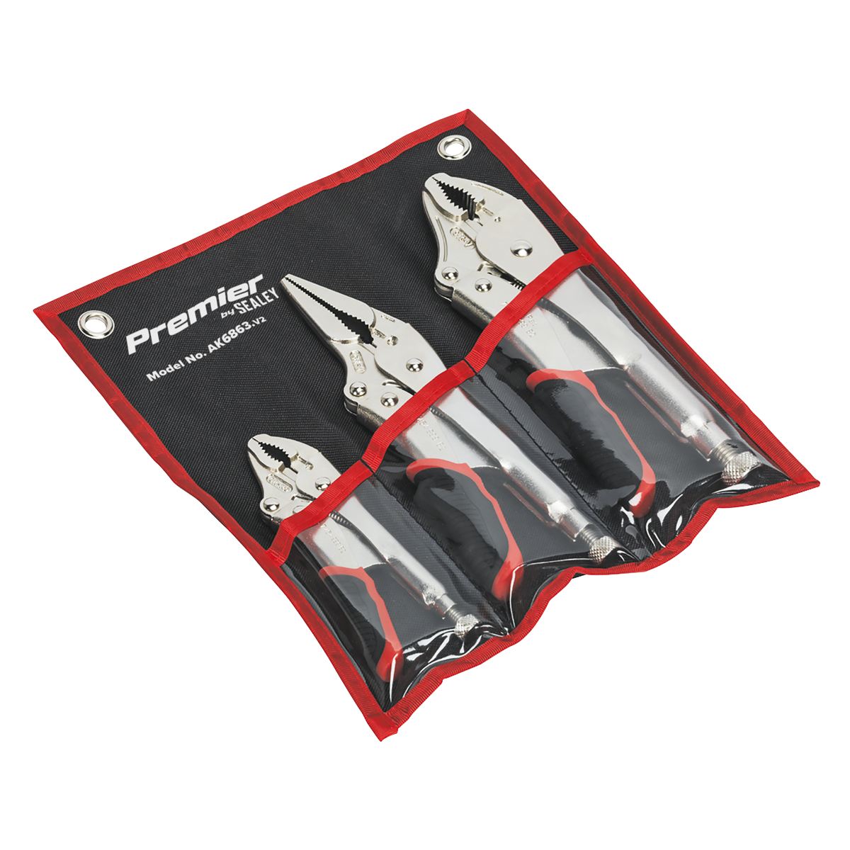Quick Release Locking Pliers Set 3pc AK6863