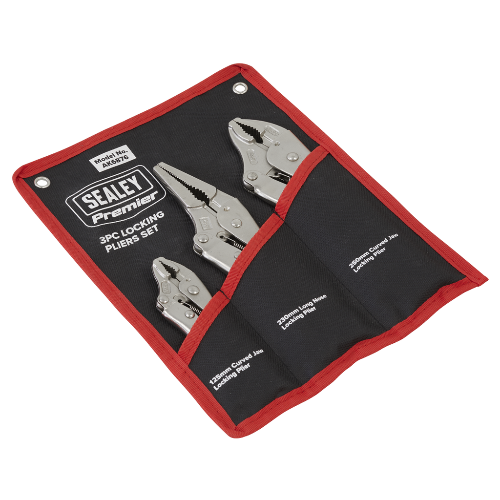 Locking Pliers Set 3pc AK6876