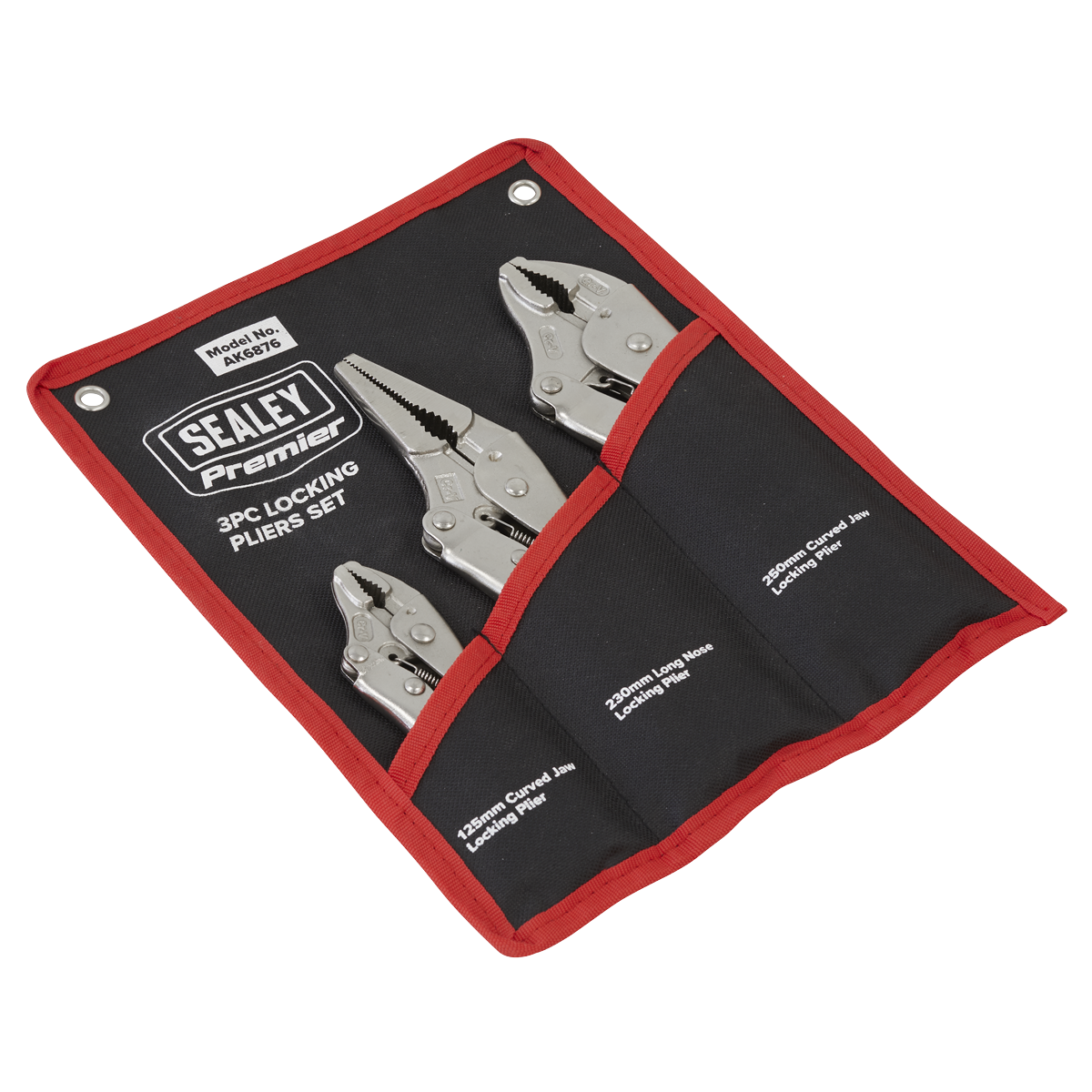 Locking Pliers Set 3pc AK6876