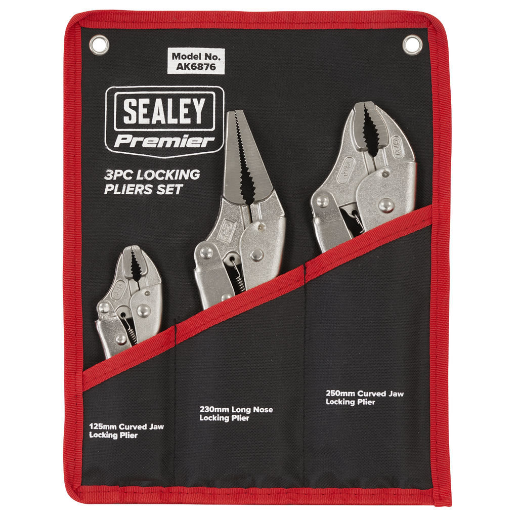 Locking Pliers Set 3pc AK6876
