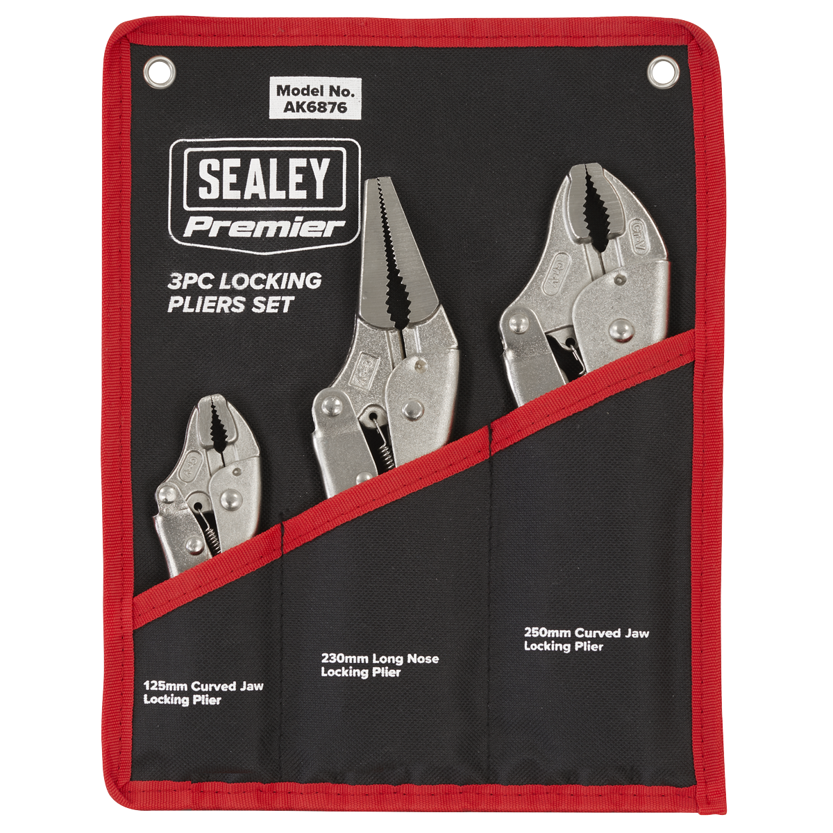 Locking Pliers Set 3pc AK6876