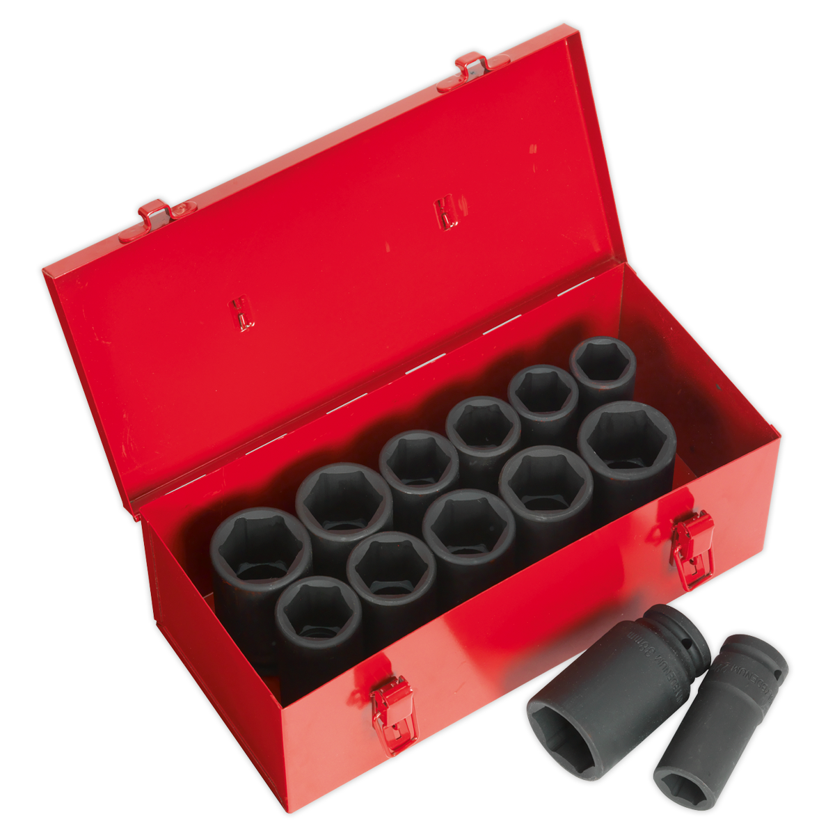 Metric/Imperial Deep Impact Socket Set 3/4"Sq Drive 13pc AK687