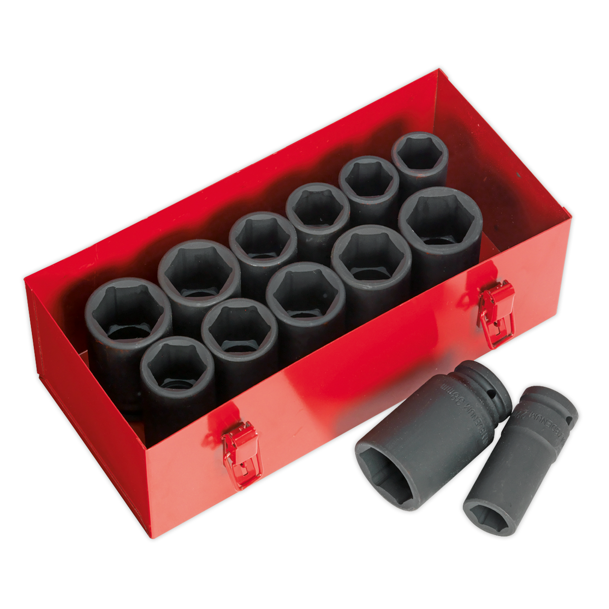 Metric/Imperial Deep Impact Socket Set 3/4"Sq Drive 13pc AK687