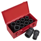 Metric/Imperial Deep Impact Socket Set 1"Sq Drive 10pc AK689