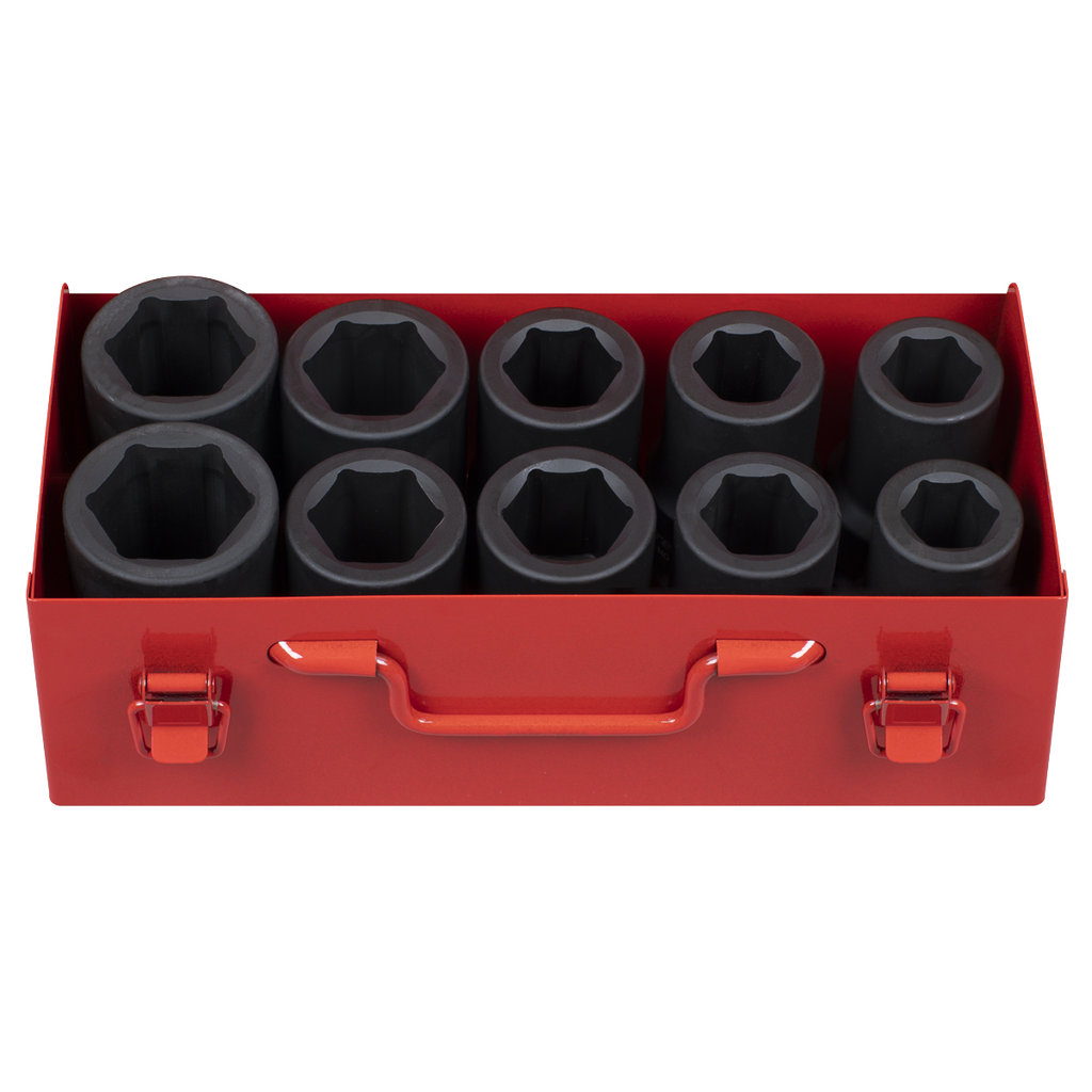 Metric/Imperial Deep Impact Socket Set 1"Sq Drive 10pc AK689